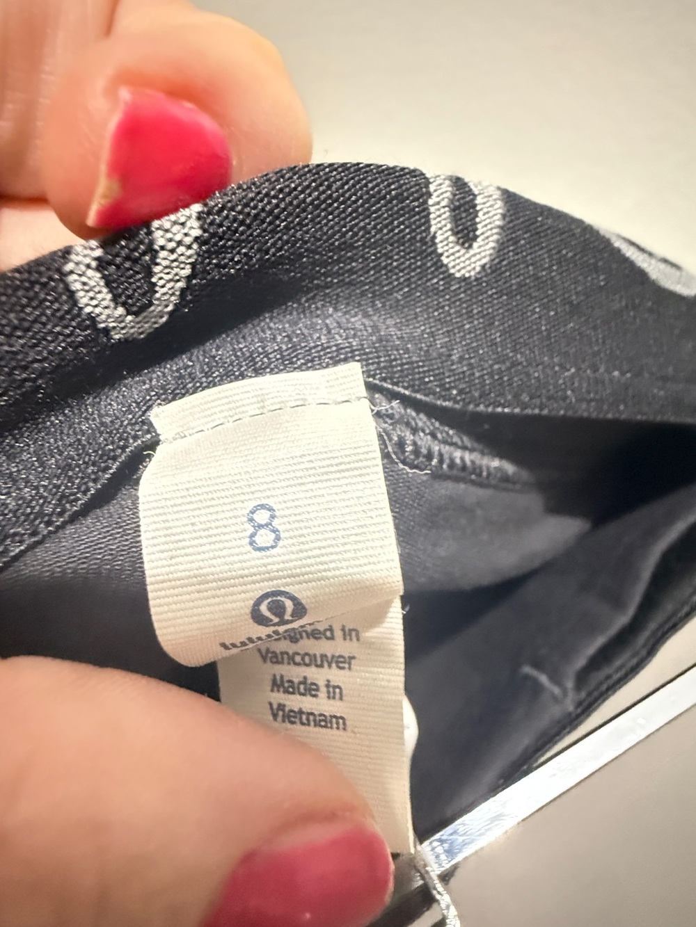 Lululemon Inner Essence Skirt - Black / Black / Slate - Picture 7 of 8